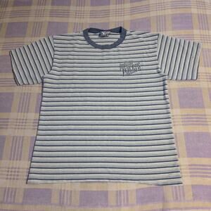 Vintage 90s Lee Sport Indiana Pacers Authentic T Shirt Size Large Striped Rare